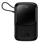 Powerbank Baseus Qpow Pro 10000mAh PD 22.5W QC3.0 Czarny - Black