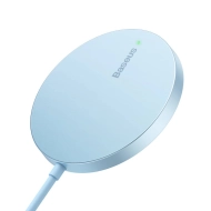 Ładowarka indukcyjna Baseus Simple Mini 3 USB-C Niebieska - Blue