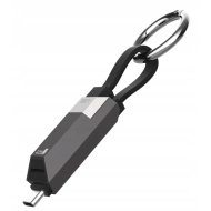 Kabel USB4 USB-C 4smarts krótki 14 cm Grafitowy - Graphite