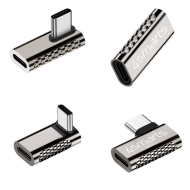 Adapter USB-C zestaw 4 szt. 4smarts Srebrny - Silver