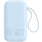Powerbank Baseus QPow 2 20000mAh Niebieski - Blue