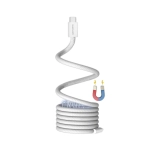 Kabel magnetyczny 4smarts USB-C do USB-C 100W Biały - White