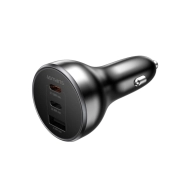 Ładowarka samochodowa 4smarts VoltRoad Ultimate 160W Czarna - Black
