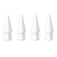 Wymienne końcówki do Apple Pencil 1/2 gen. 4smarts Białe - White