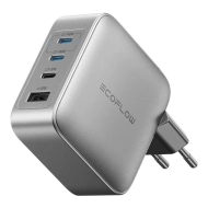 Ładowarka sieciowa EcoFlow Rapid Pro 140 W 3x USB-C 1x USB-A Srebrna - Silver
