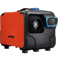 Ogrzewanie postojowe Blitzwolf BW-AH-H2B + adapter AC Czarno-czerwone - Black and red