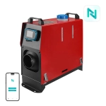 Ogrzewanie postojowe Blitzwolf BW-AH-V1B-BT + adapter AC Czerwone - Red