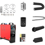 Ogrzewanie postojowe Blitzwolf BW-AH-V2 + kontroler z wyświetlaczem Czerwone - Red