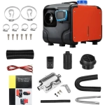 Ogrzewanie postojowe Blitzwolf BW-AH-H2-BT Czarno-czerwone - Black and red