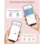Laktator muszlowy podwójny Momcozy M9 Mobile Flow Czerwony - Red