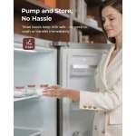 Laktator muszlowy podwójny Momcozy M9 Mobile Flow Czerwony - Red