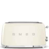 Toster na 4 kromki Smeg Kremowy - Creme