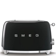 Toster na 2 kromki Smeg Czarny - Black