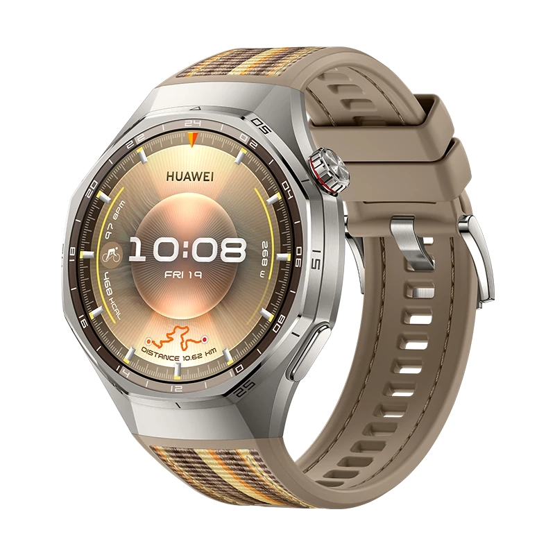 Smartwatch Huawei Watch GT 6 Pro Safari 46mm Brązowy - Titanium Brown