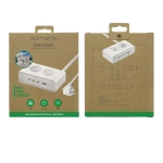 Ładowarka biurkowa 4smarts 6w1 65W GaN Biała - White