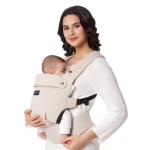 Nosidełko dla niemowląt MomCozy Beżowe - Beige