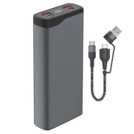 Powerbank z kablem 4smarts Volthub Pro 20000 mAh Szary - Gray