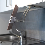 Uchwyt kuchenny 4smarts ErgoFix H7 Srebrny - Silver