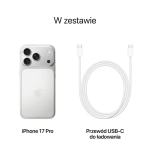 Zestaw Apple iPhone 17 Pro 1TB Srebrny - Refined Silver
