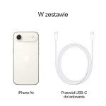 Zestaw Apple iPhone Air 512GB Jasne złoto - Light Gold