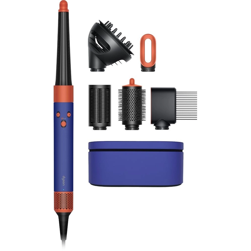 Suszarko-lokówka Dyson multi-styler Airwrap HS08 ID Curly + Coily Niebieski-Topaz - Vinca Blue-Topaz