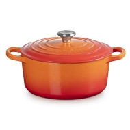 Brytfanna żeliwna Le Creuset 22 cm Płomienna czerwień - Flaming red
