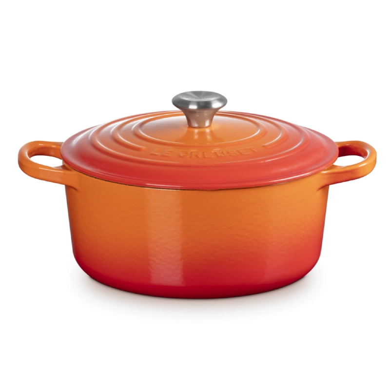 Brytfanna żeliwna Le Creuset 22 cm Płomienna czerwień - Flaming red
