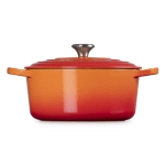 Brytfanna żeliwna Le Creuset 22 cm Płomienna czerwień - Flaming red