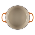 Brytfanna żeliwna Le Creuset 22 cm Płomienna czerwień - Flaming red