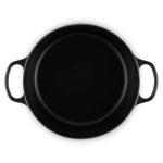 Brytfanna żeliwna Le Creuset 30 cm Czarny mat - Black matt