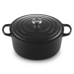 Brytfanna żeliwna Le Creuset 24 cm Czarny mat - Black matt