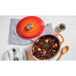 Brytfanna żeliwna owalna Le Creuset 33 cm Czerwona - Red