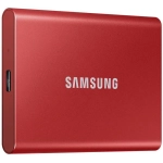 Dysk przenośny Samsung Portable SSD T7 USB 3.2 500 GB czerwony