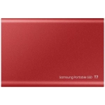 Dysk przenośny Samsung Portable SSD T7 USB 3.2 500 GB czerwony