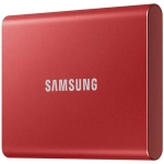Dysk przenośny Samsung Portable SSD T7 USB 3.2 1 TB czerwony
