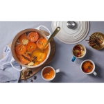 Brytfanna żeliwna Le Creuset 26 cm Kremowa - Meringue creme