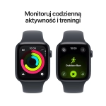 Apple Watch SE 3 (2025) GPS 40mm koperta aluminiowa Midnight + pasek Midnight Sport Band M/L
