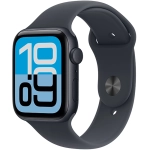 Apple Watch SE 3 (2025) GPS 44mm koperta aluminiowa Midnight + pasek Midnight Sport Band S/M