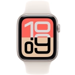 Apple Watch SE 3 (2025) GPS + Cellular 40mm koperta aluminiowa Starlight + pasek Starlight Sport Band S/M