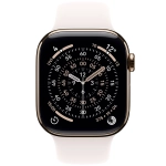 Apple Watch Series 11 (2025) GPS + Cellular 42mm koperta tytanowa Gold + pasek Light Blush Sport Band M/L