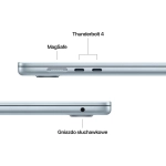 Laptop Apple MacBook Air 13" M4 (10C CPU/10C GPU) 24/512GB SSD Błękitny - Sky Blue
