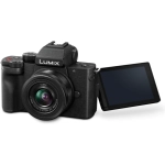 Aparat bezlusterkowy Panasonic Lumix DC-G100D + obiektyw H-FS12032 + uchwyt statywu DMW-SHGR2 Czarny - Black