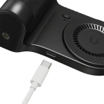 Uchwyt ładujący do telefonu MagSafe Energea Magear Magcam Grip Czarny - Black
