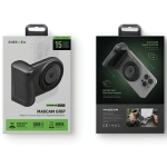 Uchwyt ładujący do telefonu MagSafe Energea Magear Magcam Grip Czarny - Black