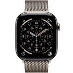 Apple Watch Series 10 (2024) GPS + Cellular 46 mm koperta tytanowa Natural + pasek Natural Milanese Loop M/L