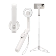 Selfie Stick Spigen S571W MagSafe Bluetooth Tripod Beżowy - Beige
