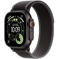 Apple Watch Ultra 3 (2025) GPS + Cellular 49mm koperta tytanowa Black + pasek Black/Charcoal Trail Loop M/L