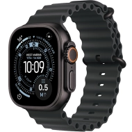 Apple Watch Ultra 3 (2025) GPS + Cellular 49mm koperta tytanowa Black + pasek Black Ocean Band 