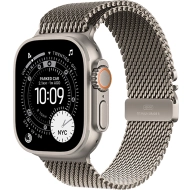 Apple Watch Ultra 3 (2025) GPS + Cellular 49mm koperta tytanowa Natural + pasek Natural Titanium Milanese Loop S