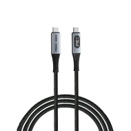 Kabel USB-C Verbatim Sync & Charge 240 W Czarny - Black